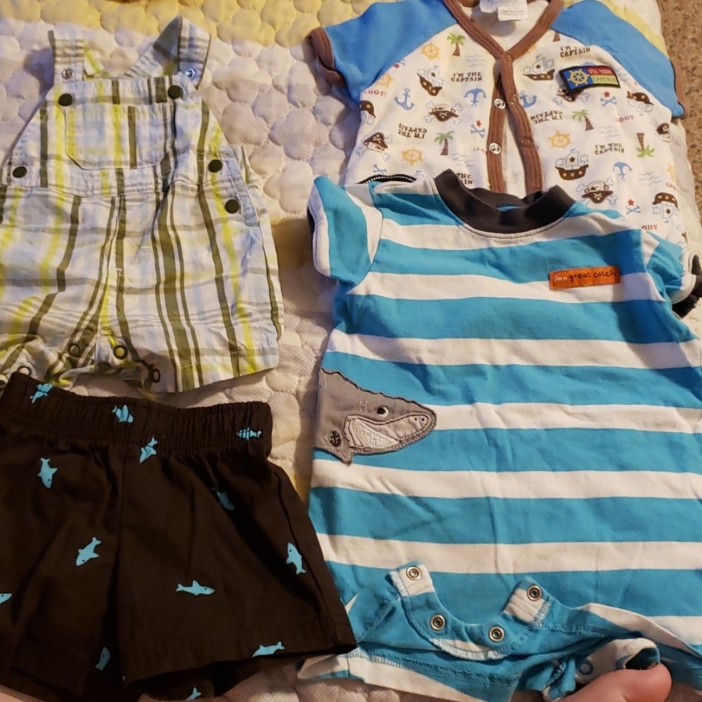 Baby boy bundle 4 items
